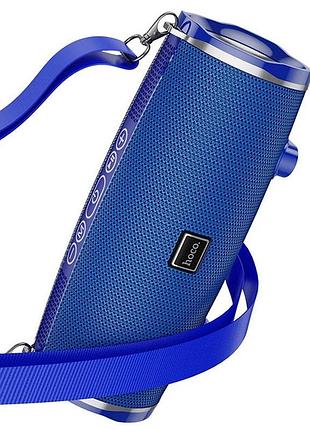 Портативная bluetooth колонка hoco bs40 красная синий