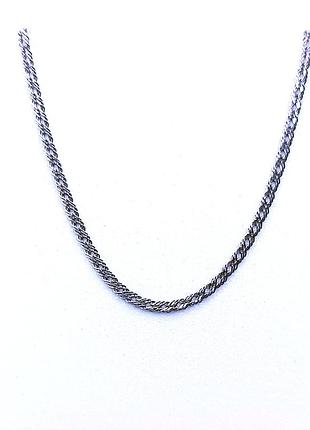 Срібний ланцюжок. 55 см.