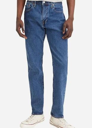 Чоловічі джинси levi's 502 slim taper, завужені, сині, розмір w36/l32