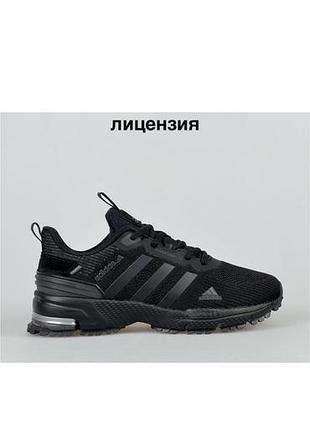 Класичні текстильні кросівки adidas marathon чорні