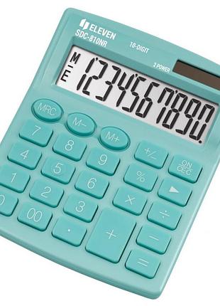 Калькулятор компактный настольный eleven sdc-810nrgne