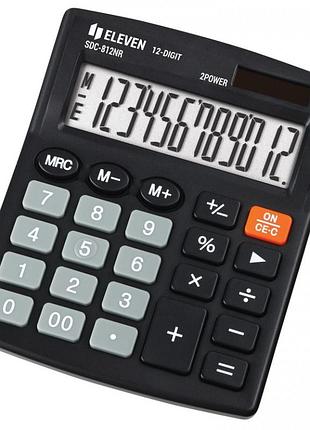 Калькулятор компактный настольный eleven sdc-812nr