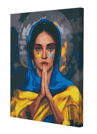 Картина за номерами riviera blanca молитва 40x50 см (rb-0552)
