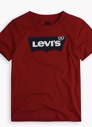 Нова футболка levi’s 8–10 років 128-132 batwing logo