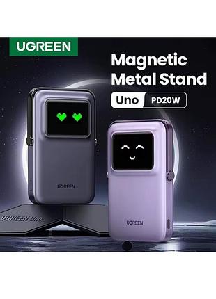 Магнітна батарея (павербанк) ugreen 5000mah uno magsafe power bank 20w