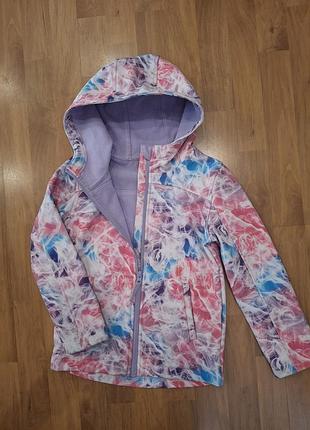 Куртка softshell для девочки 7-8 л