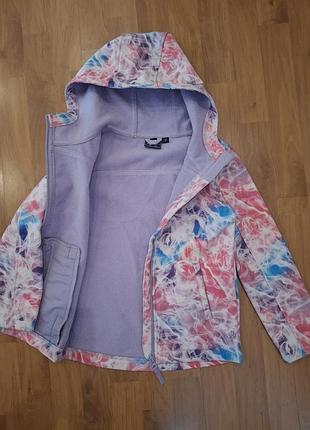 Куртка softshell для дівчинки 7-8 л 2