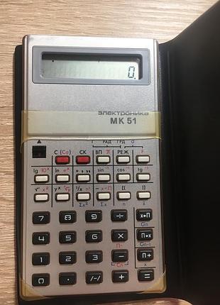 Калькулятор електроника мк 51