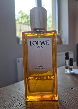 Loewe solo ella 27 мл залишок