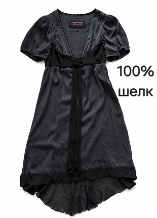100% шовк, плаття приміального бренда laundry industry, l