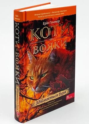 Коты воины. сводится буря - эрин гантер | асса, книга украинский, новая, твердая