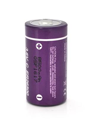 Батарейка литиевая pkcell er26500, 3.6v 8500mah, oem 2 шт в упаковке,цена за единицу