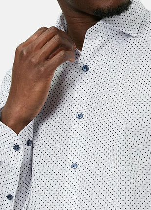 Сорочка чоловіча, приталена (slim fit), з довгим рукавом, fabrik style 319412 100% бавовна xl(р)