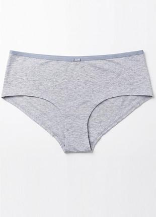 Трусики женские хипстеры xl серые