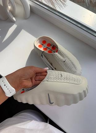 Капці nike mind slide beige 3
