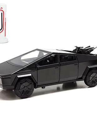 Металлическая инерционная машинка с квадроциклом 1:24 для игры черная автопром mc-8754