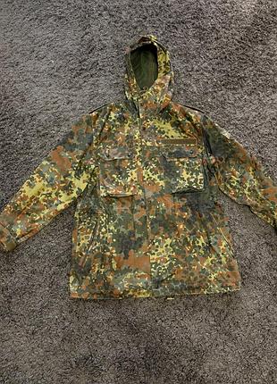 Продам оригінальну військову парку бундесверу (німеччина) в камуфляжі flecktarn.