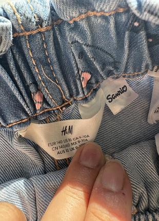 Шорти h&m для дівчинки 10 років 3