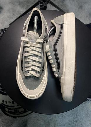 Кеди vans style 36 decon sf, сірі, розмір 42, чоловічі