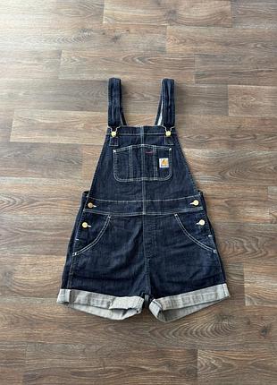 Жіночий джинсовий комбінезон з шортами carhartt wip розмір s