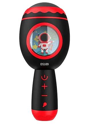 Караоке мікрофон з колонкою bluetooth 5 вт 1200 ма·год для дому чорний epik mc-8326