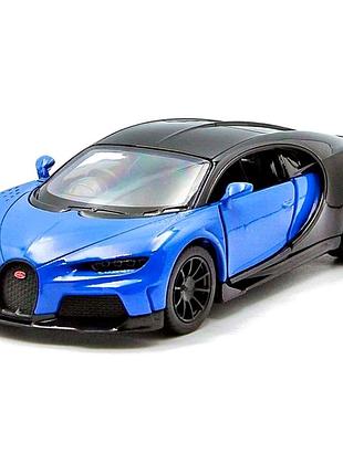 Іграшкова машинка інерційна металева 1:38 для дітей kinsmart mc-9735 синя
