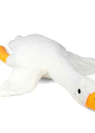 Игрушка-подушка гусь-обнимусь 105 см для детей белый kidsqo mc-7142