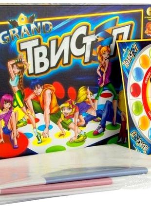 Підлогова гра твістер для всієї родини 300х200 мм картон danko toys mc-5287