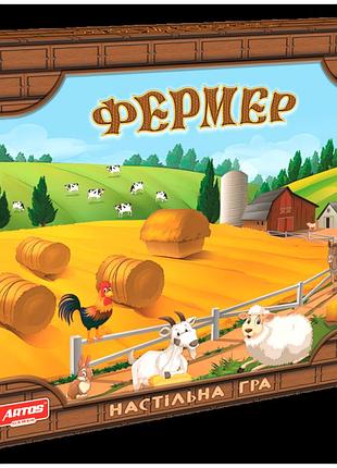 Настольная игра фермер обучающая развивающая для детей 6 лет и старше 1 шт artos games mc-5252