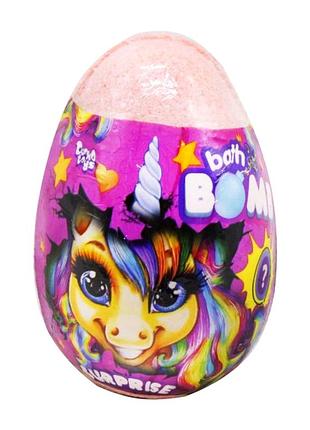 Бомбочка для ванной с сюрпризом 1 шт для детей от 3 лет danko toys mc-5484