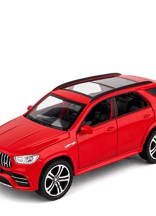 Игрушечная инерционная моделька внедорожника mercedes-benz gle 63s 1:32 красная mc-9949