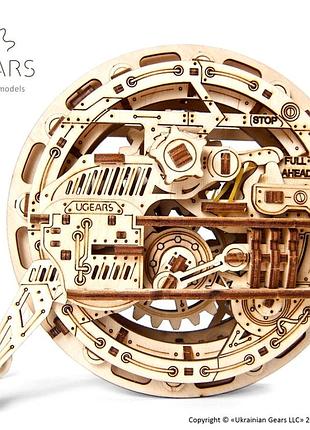3d-пазл механічний 300 деталей для самостійного складання з дерева ugears mc-4739