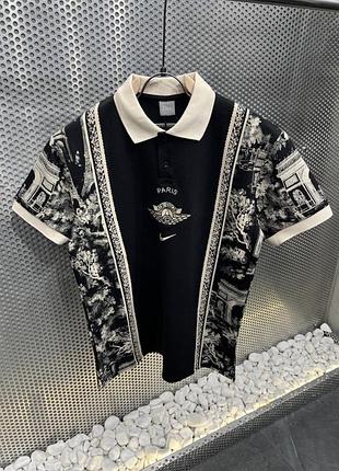 Поло dior x air jordan