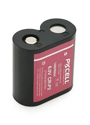Батарейка литиевая pkcell cr-p2 1400mah 6.0v, oem