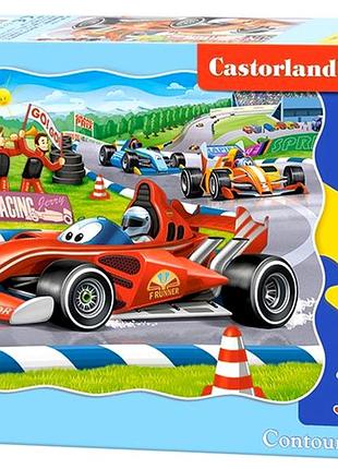 Пазлы гоночный болид 30 элементов для детей 4 года картон castorland mc-8723