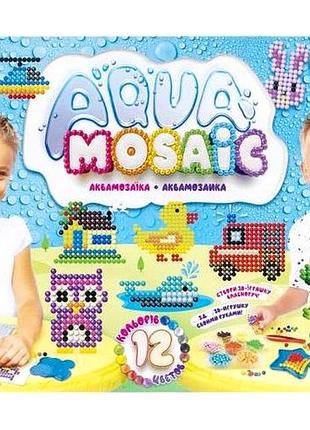 Набір для творчості аквамозаїка для дітей 6 років 1 шт danko toys mc-5682