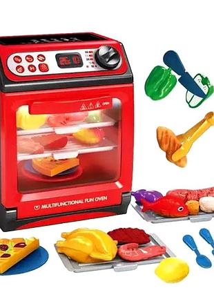 Игровой набор бытовая техника плита с духовкой звуковые эффекты для кухни 26х28х16 см mc-7674