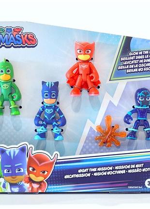 Набір фігурок герої в масках 4 шт для ігор hasbro mc-7744
