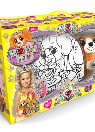 Набор для творчества расписная сумочка с игрушкой 5 предметов danko toys mc-5943