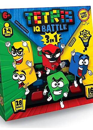Настольная игра tetris iq battle 3in1 для всей семьи 25 x 25 см украина mc-6049