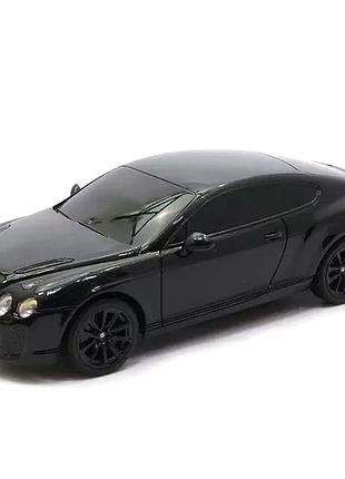 Акумуляторна машинка радіокерована 1:24 для перегонів чорна автосвіт mc-7560