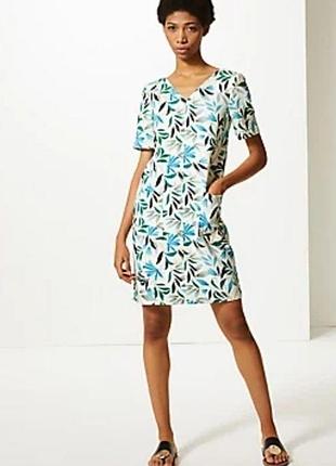 Marks & spenser лляна сукня, 16 розмір.