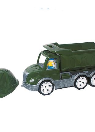 Самосвал с фигуркой водителя для сюжетных игр 53х20х23 см пластик бамсик mc-9771