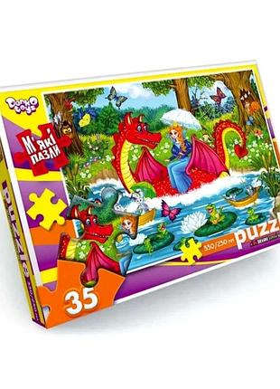 Пазли м'які 35 елементів для дітей від 3 років казки картон піна danko toys mc-8169