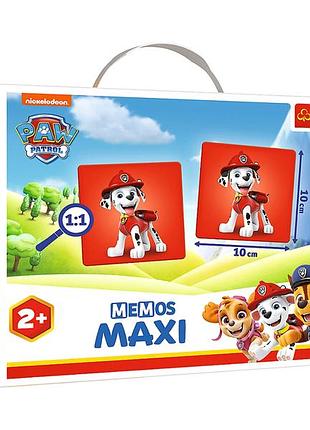 Настольная игра мемос для детей на развитие памяти 37 x 29 см картон trefl mc-6581
