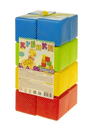 Кубики розвивальні 16 шт. для дітей від 3 років colorplast mc-8673
