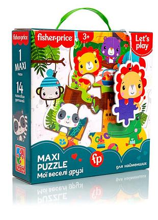 Пазлы-тренажеры 15 элементов для обучения vladi toys mc-6356