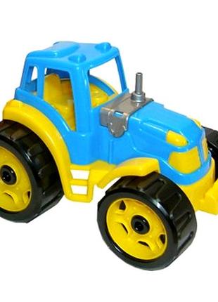 Игрушечный трактор для сюжетных игр 25x16x15 см пластик технок mc-6932