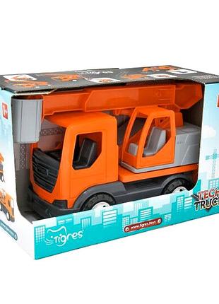 Игрушечный подъемник с подвижной стрелой для детей от 1 года 29 см tigres mc-6110