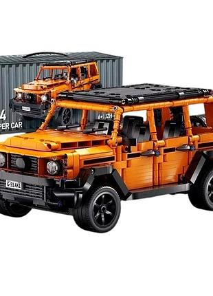 Конструктор plated metal mercedes-benz g-wagen 1007 деталей для дітей від 6 років mc-9818